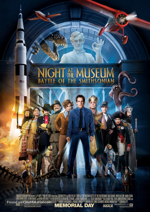 Night at the Museum: Battle of the Smithsonian - Danish Movie Poster