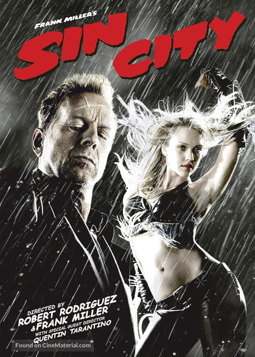 Sin City - DVD movie cover