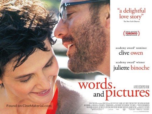 Words and Pictures - British Movie Poster