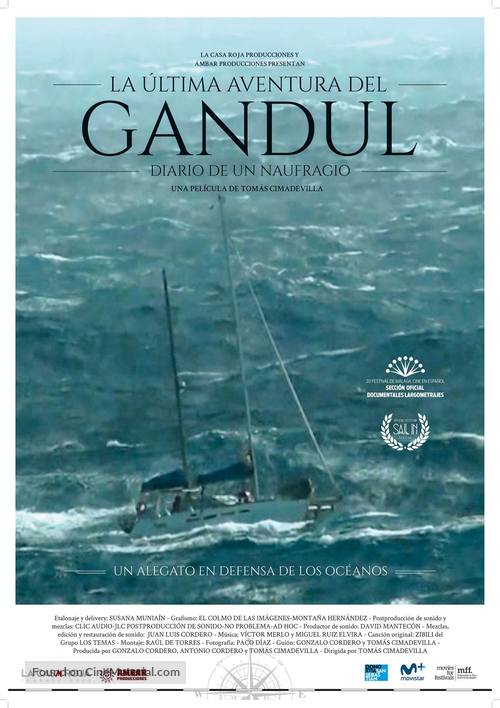 The Last Adventure Of the Gandul: Diary of a Shipwreck - Spanish Movie Poster