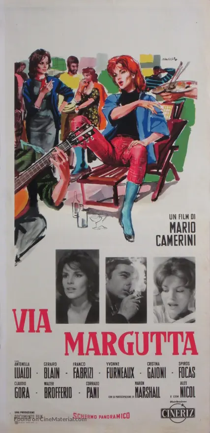 Via Margutta - Italian Movie Poster