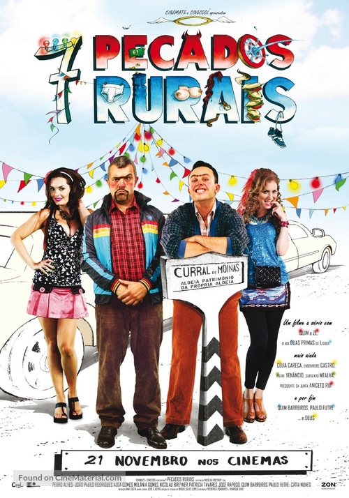 7 Pecados Rurais - Portuguese Movie Poster