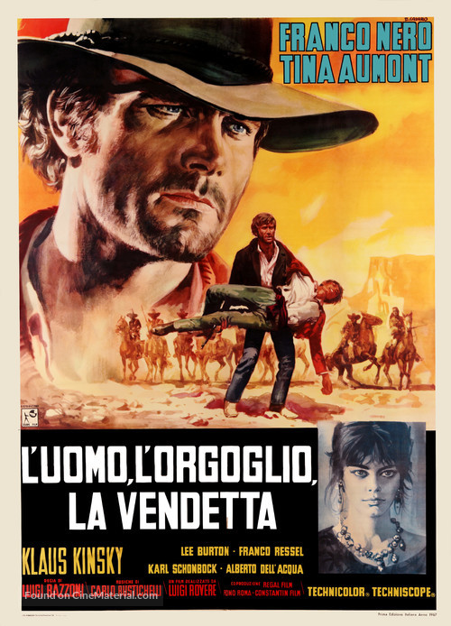 Uomo, l&#039;orgoglio, la vendetta, L&#039; - Italian Movie Poster