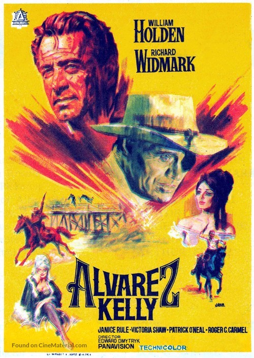 Alvarez Kelly - Spanish Movie Poster