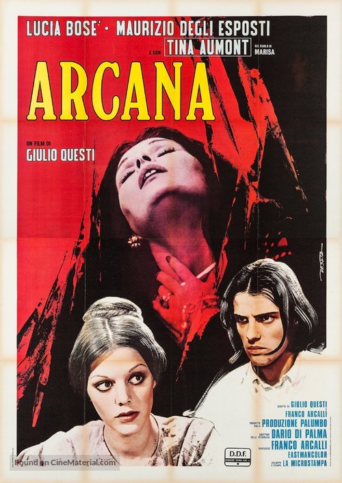 Arcana - Italian Movie Poster