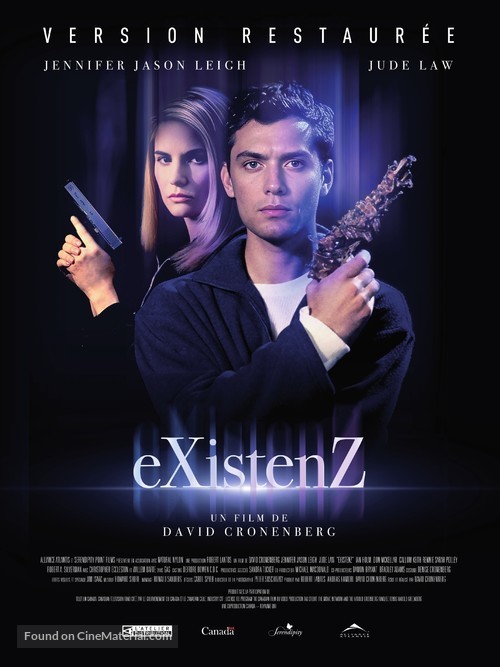 eXistenZ - French Re-release movie poster