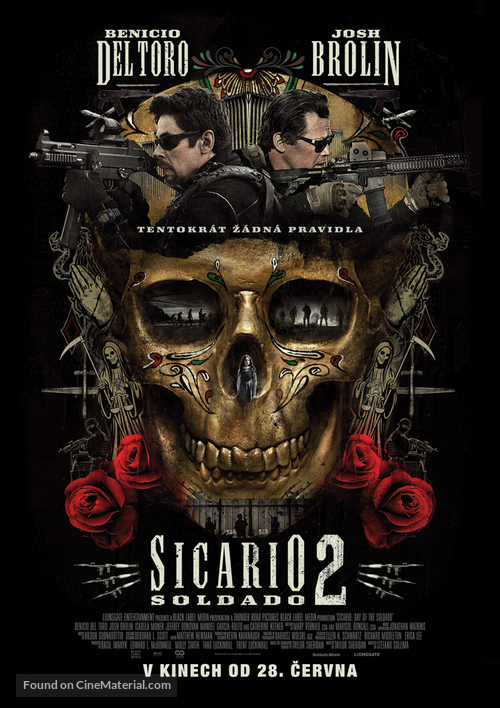 Sicario: Day of the Soldado - Czech Movie Poster