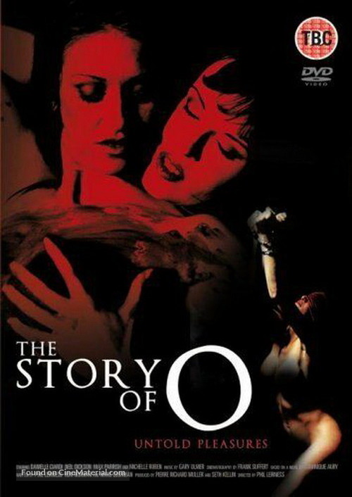 The Story of O: Untold Pleasures - British DVD movie cover