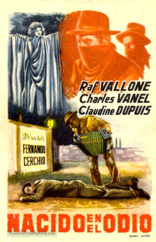 Il bivio - Spanish Movie Poster