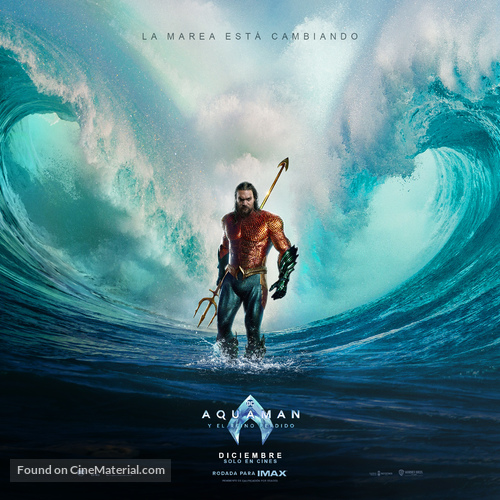 Aquaman and the Lost Kingdom - Spanish Movie Poster