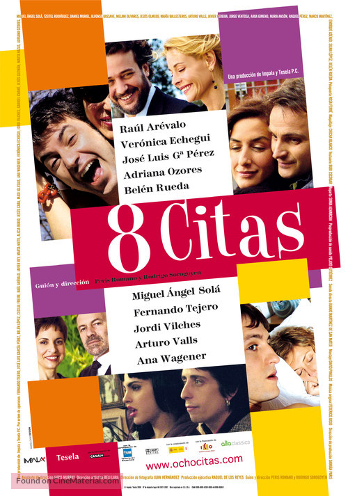 8cho citas - Spanish Movie Poster