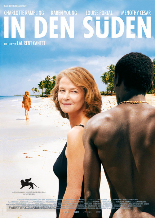 Vers le sud - German Movie Poster