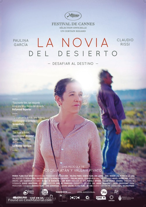 La Novia del Desierto - Argentinian Movie Poster