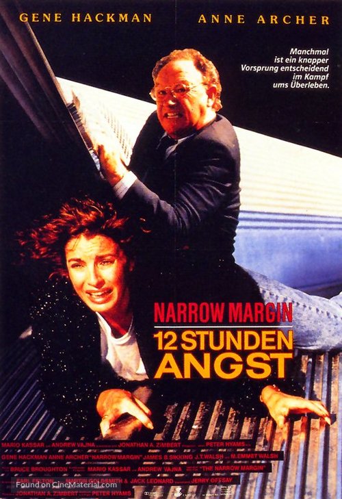 Narrow Margin - German VHS movie cover