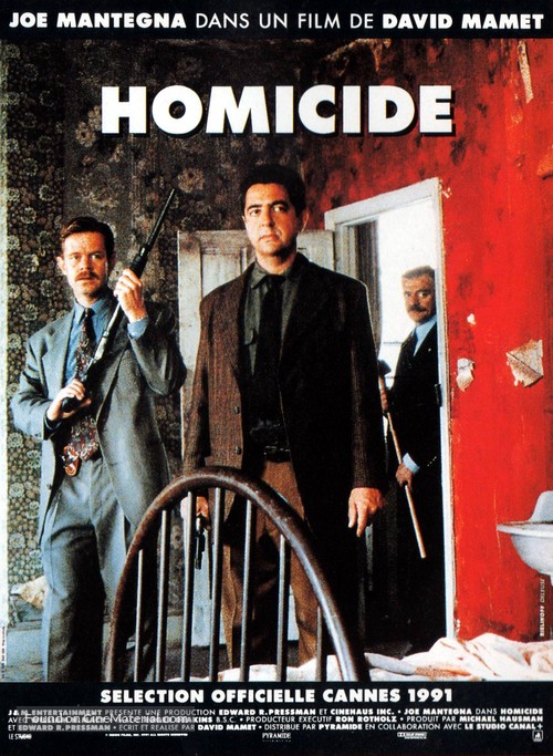 Homicide - French Movie Poster