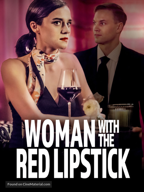 Woman with the Red Lipstick - Canadian Movie Poster