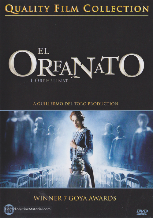El orfanato - Belgian DVD movie cover