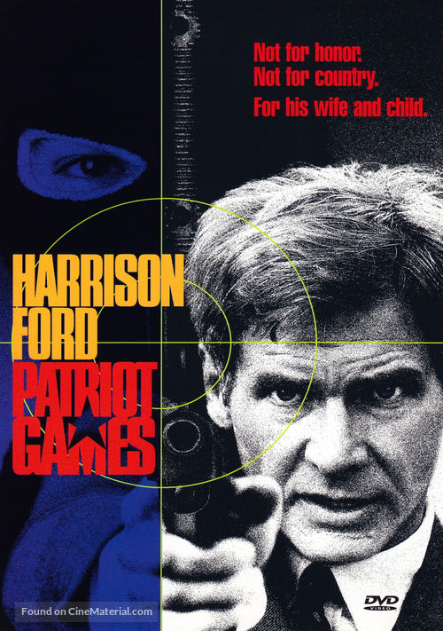 Patriot Games - DVD movie cover