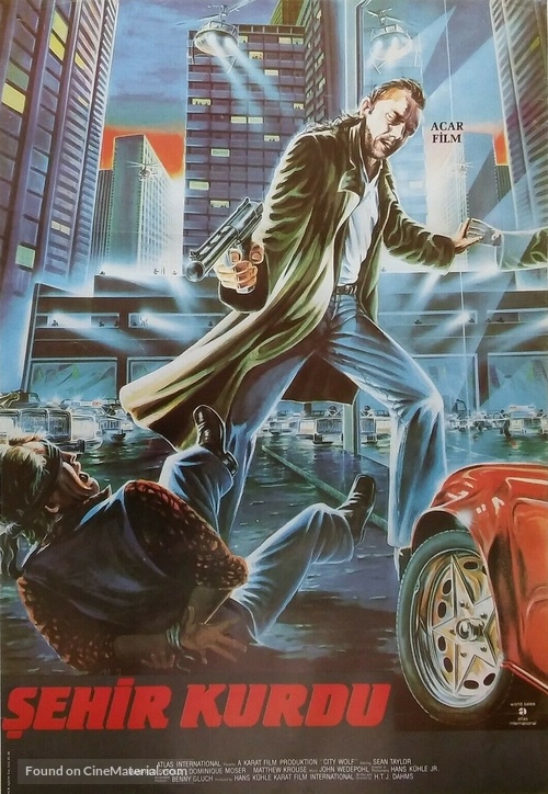 City Wolf - Turkish Movie Poster