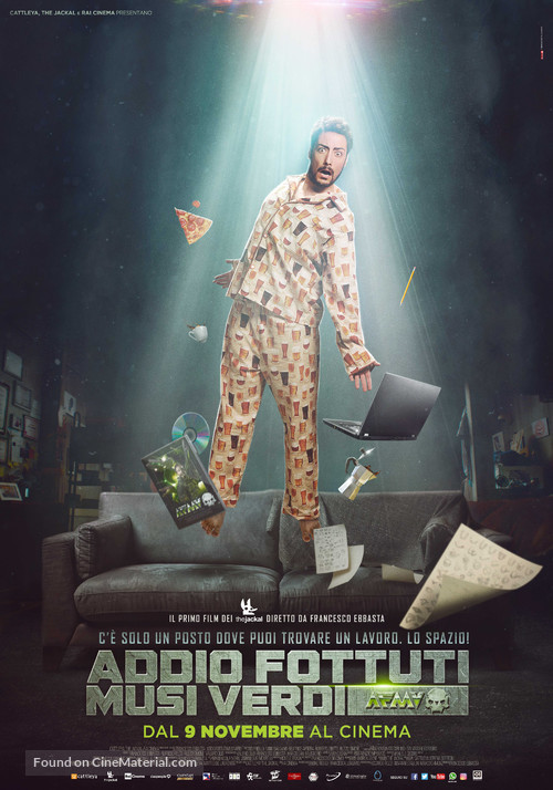 Addio Fottuti Musi Verdi - Italian Movie Poster