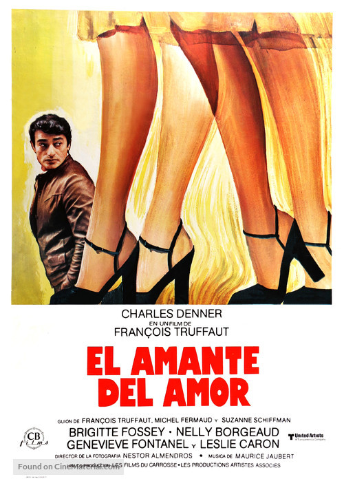 L&#039;homme qui aimait les femmes - Spanish Movie Poster