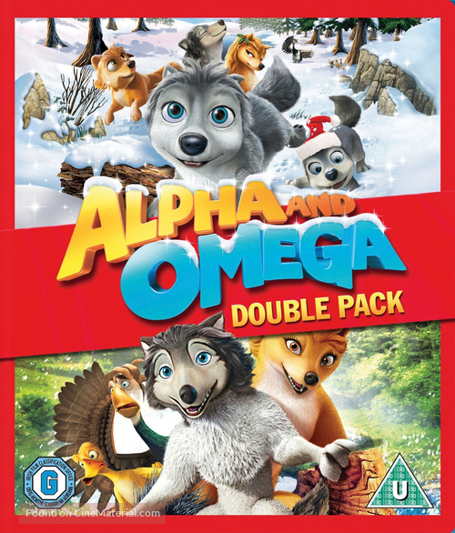 Alpha and Omega 2: A Howl-iday Adventure - British Blu-Ray movie cover