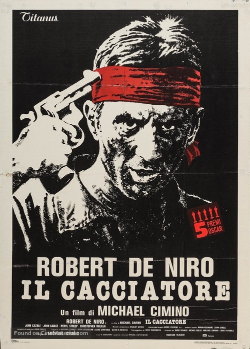 The Deer Hunter - Italian Movie Poster