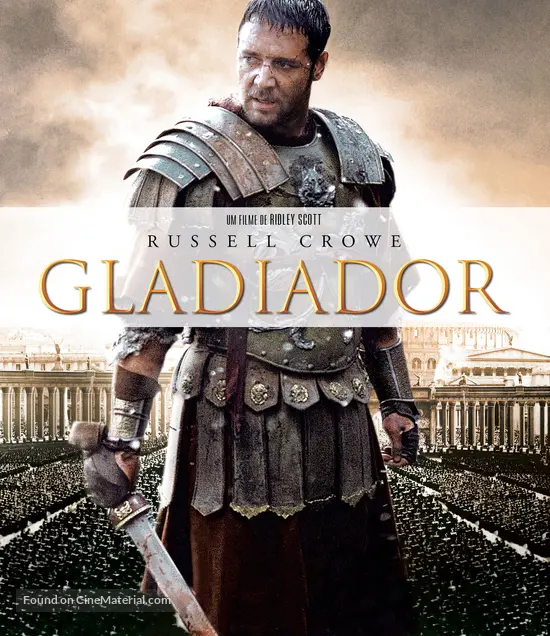 Gladiator - Brazilian Movie Cover Gladiator - Brazilian Movie Cover