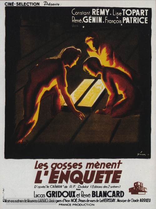 Les gosses m&egrave;nent l&#039;enqu&ecirc;te - French Movie Poster
