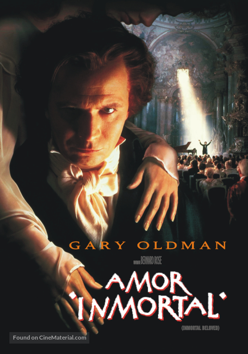 Immortal Beloved - Argentinian Movie Cover