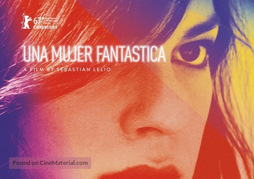 Una mujer fant&aacute;stica - Chilean Movie Poster