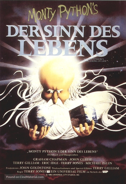 The Meaning Of Life - German Movie Poster