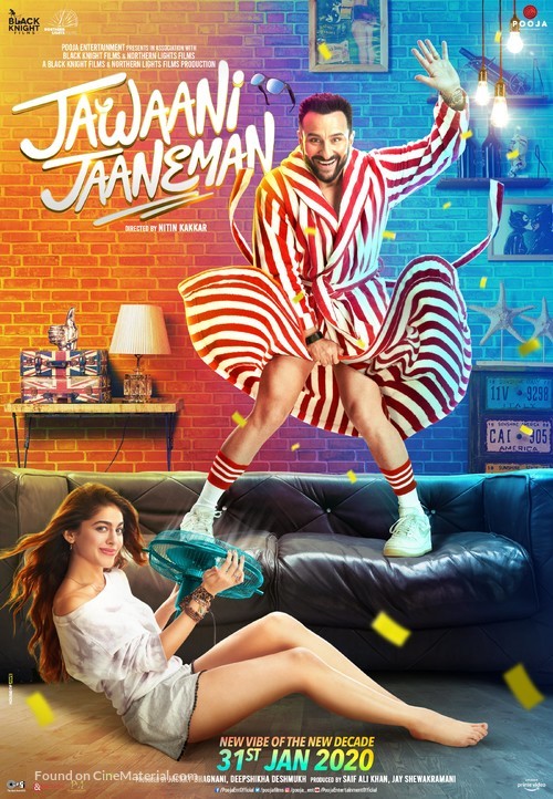 Jawaani Jaaneman - Indian Movie Poster