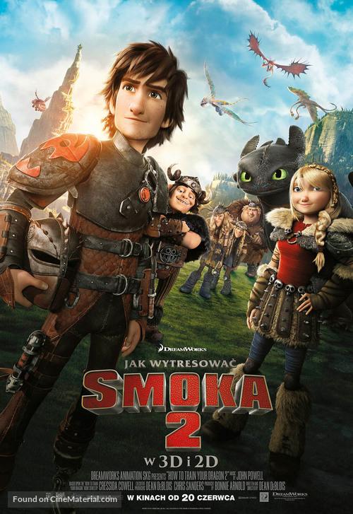 How to Train Your Dragon 2 - Polish Movie Poster