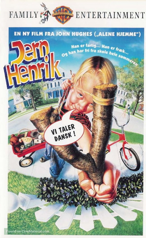 Dennis the Menace - Danish VHS movie cover
