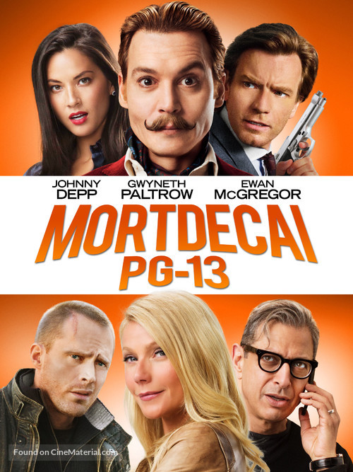 Mortdecai - DVD movie cover