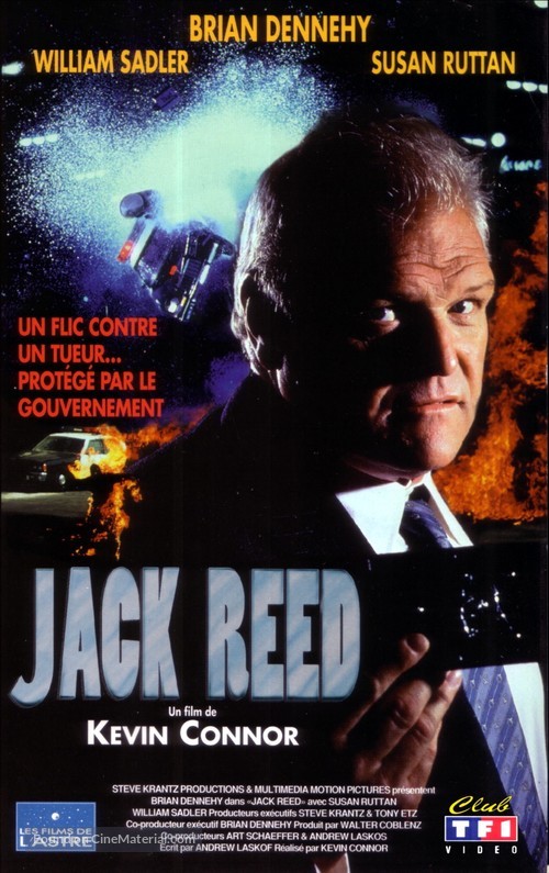 Jack Reed: Badge of Honor - French VHS movie cover