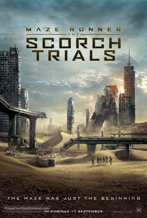 Maze Runner: The Scorch Trials - Malaysian Movie Poster