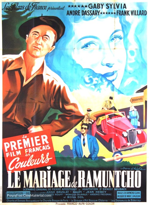 Le mariage de Ramuntcho - French Movie Poster