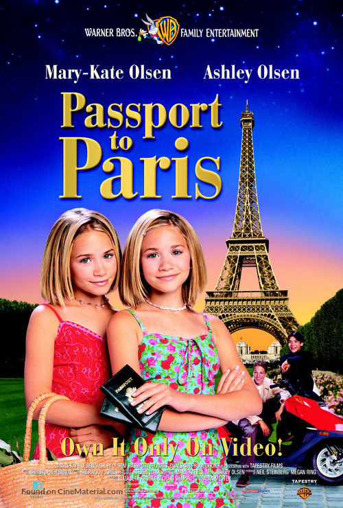 Passport to Paris - Video release movie poster