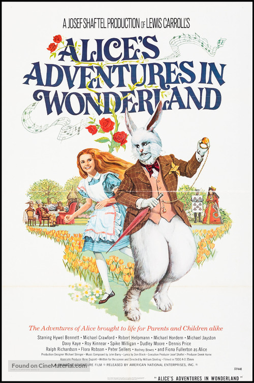Alice&#039;s Adventures in Wonderland - Movie Poster