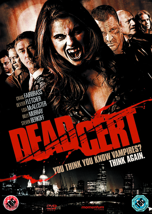Dead Cert - British Movie Cover