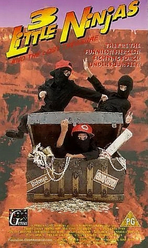 3 Little Ninjas and the Lost Treasure - Movie Poster