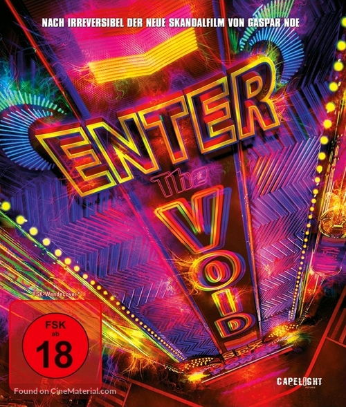 Enter the Void - German Blu-Ray movie cover