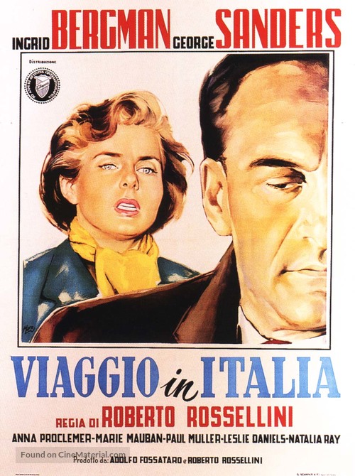 Viaggio in Italia - Italian Movie Poster