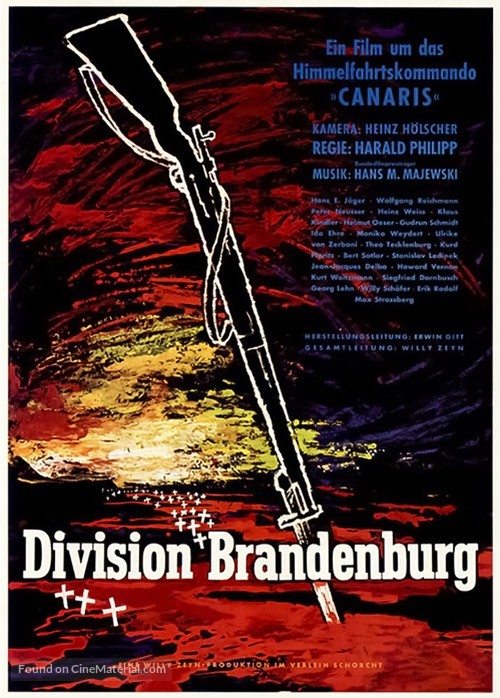 Division Brandenburg - German Movie Poster