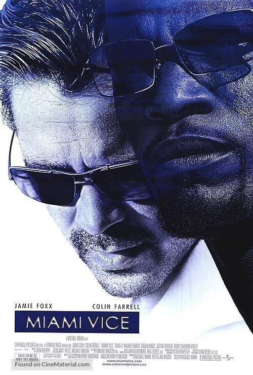 Miami Vice - Canadian Movie Poster