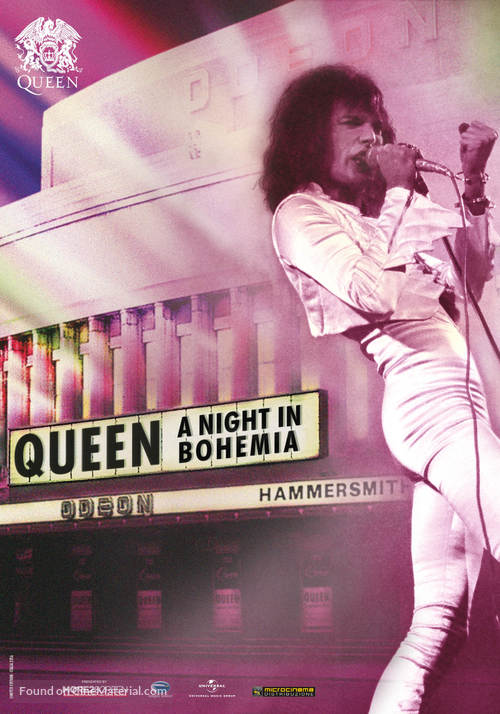 Queen: The Legendary 1975 Concert - British Movie Poster