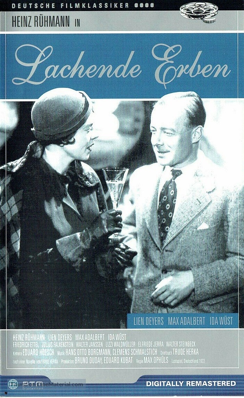 Lachende Erben - German VHS movie cover