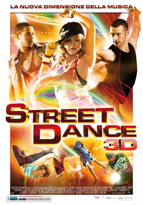 StreetDance 3D - Italian Movie Poster